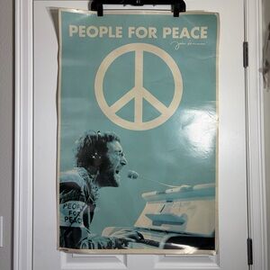 People for Peace John Lennon Poster
